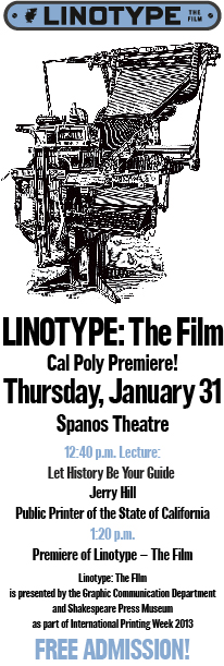 Linotype Poster