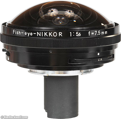 Nikkor f5.6 fisheye lens