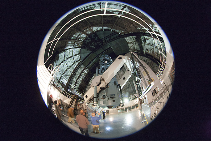 100-inch telescope interior 09